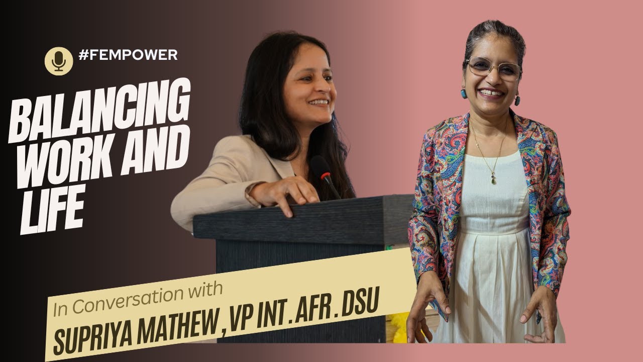 #FemPower in conversation with Supriya Mathew, VP International Affairs ...