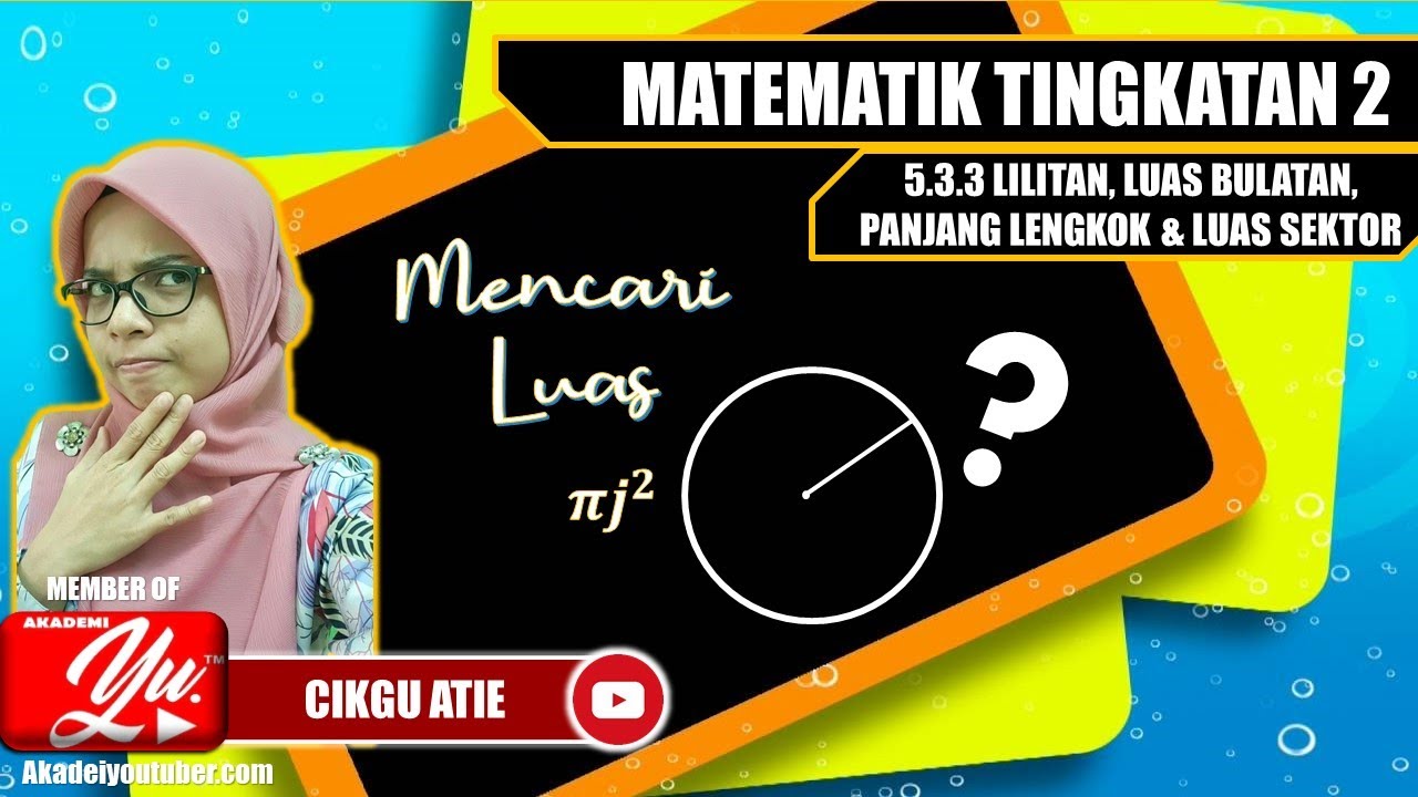 MENCARI LUAS BULATAN - YouTube