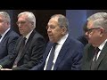 С.В.Лавров и Н.Барзани, Анталья, 12 апреля 2025 года