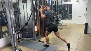 Ring Assisted Split Squats