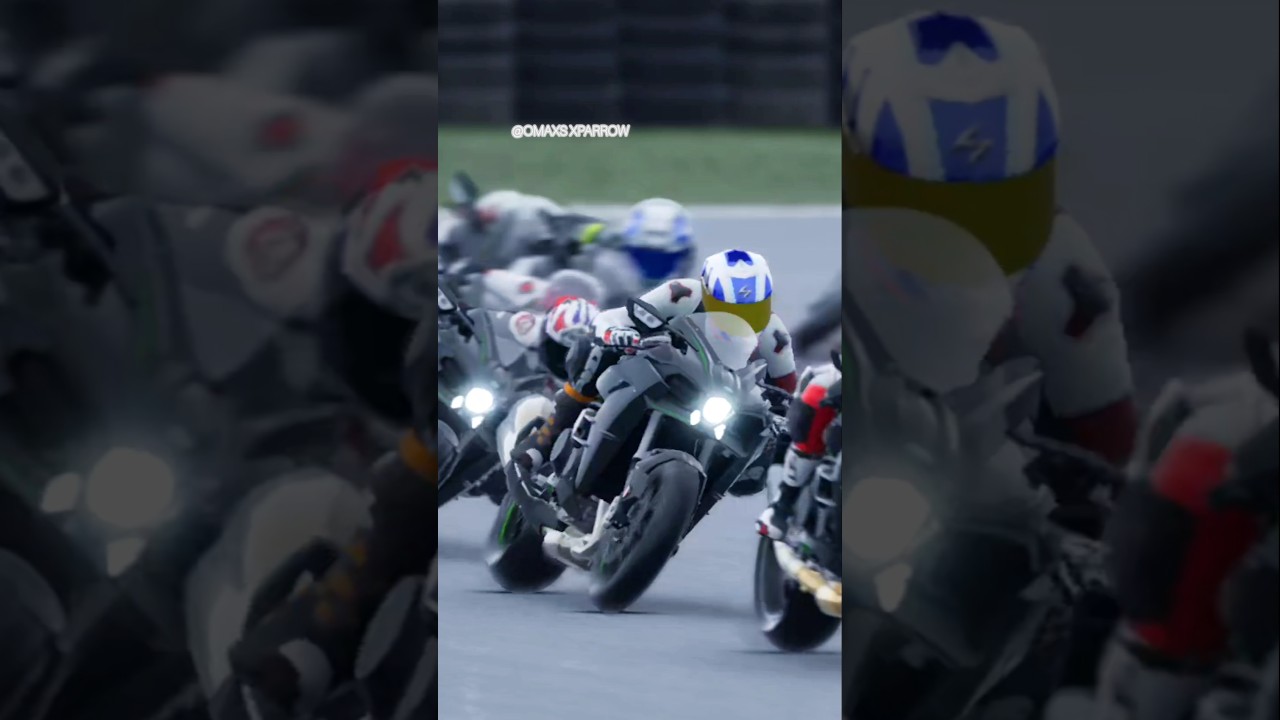 kawasaki Ninja H2 realistic Superbike King Of speed superfast bike rider 