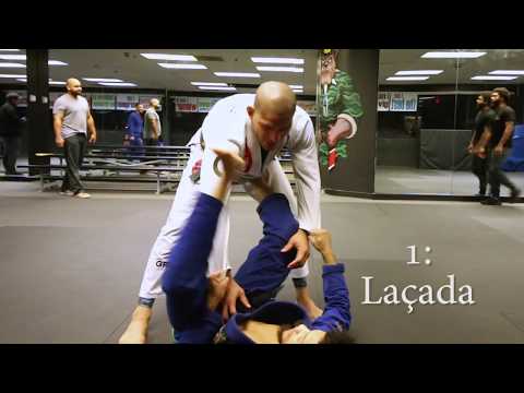 Estrangulamento da guarda laçada part. Jamil Hill Taylor