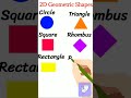Essential Geometrical Shapes for Beginners 📐 | Circles, Triangles & More