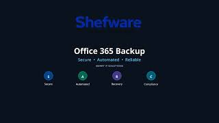 Shefware Office 365 Backup Tool – Secure Microsoft 365 Data Backup