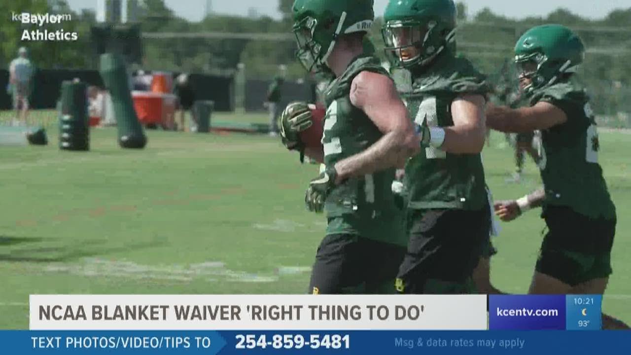 NCAA blanket eligibility waiver 'right thing to do' YouTube