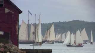 Gloucester Schooner Festival Parade of Sails ~ Time Lapse