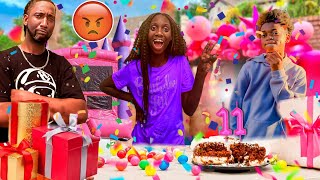 GIRL INVITES BOYFRIEND TO HER BIRTHDAY PARTY AND DAD GETS MAD 😡 PARTY IS RUINED😠