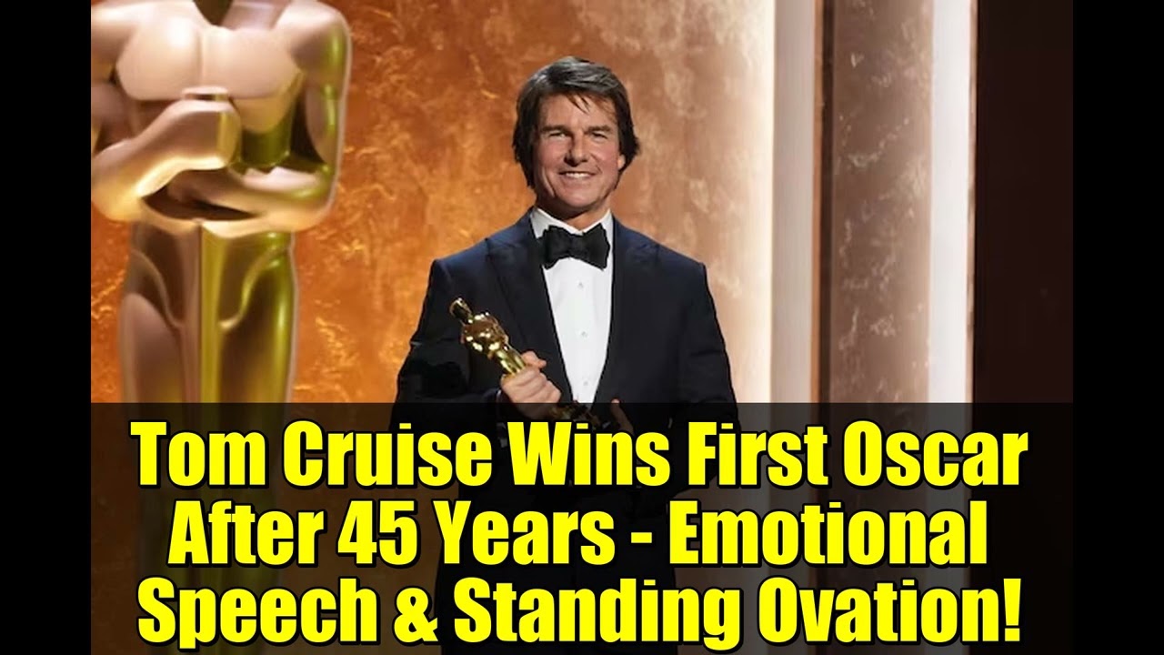 Том Круз получает первый «Оскар» после 45 лет эмоциональной речи и оваций!