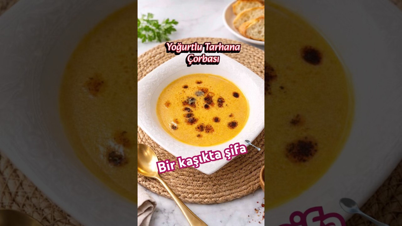 Soframızdaki şifa ve nostalji taşıyan lezzet!🌿Yoğurtlu Tarhana Çorbası #çorba #şifa # Soframızdaki şifa ve nostalji taşıyan lezzet!🌿Yoğurtlu Tarhana Çorbası #çorba #şifa #