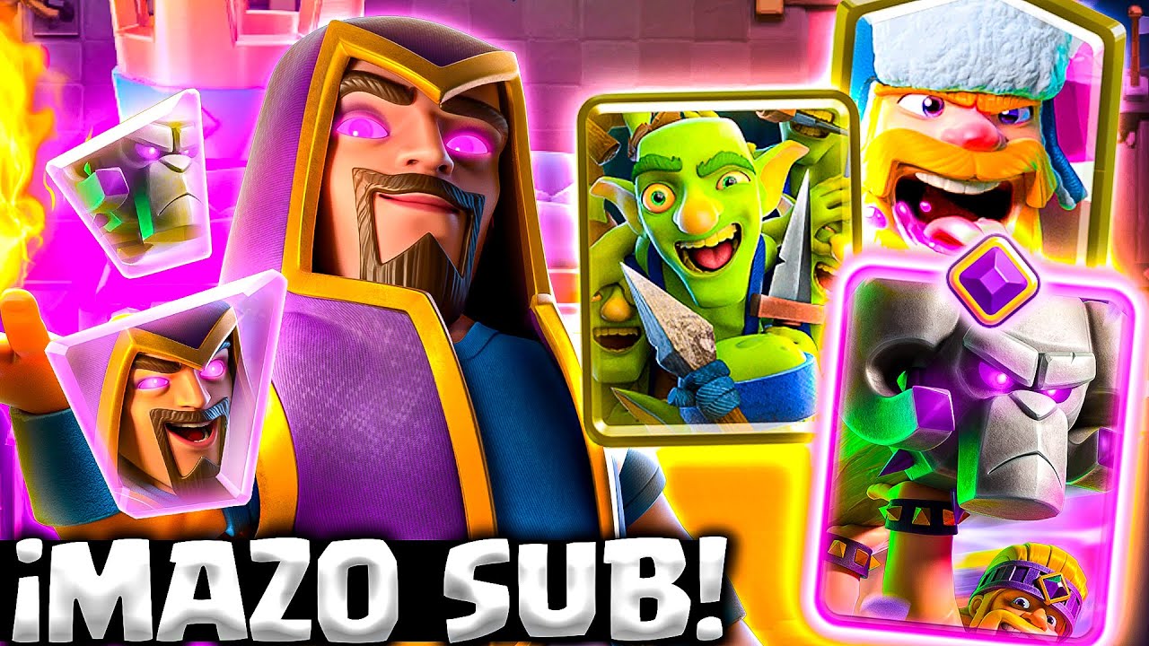 🗿‼️JUGUÉ MAZO *RARO* DE SUB Y HUMILLÉ A TODOS EN CLASH ROYALE🗡️