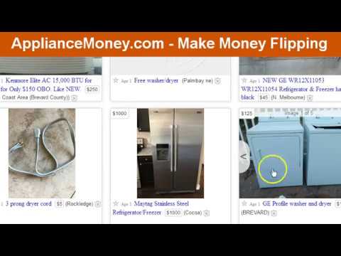 make money flipping appliances