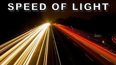 Speed of Light :The Cosmic Speed Limit