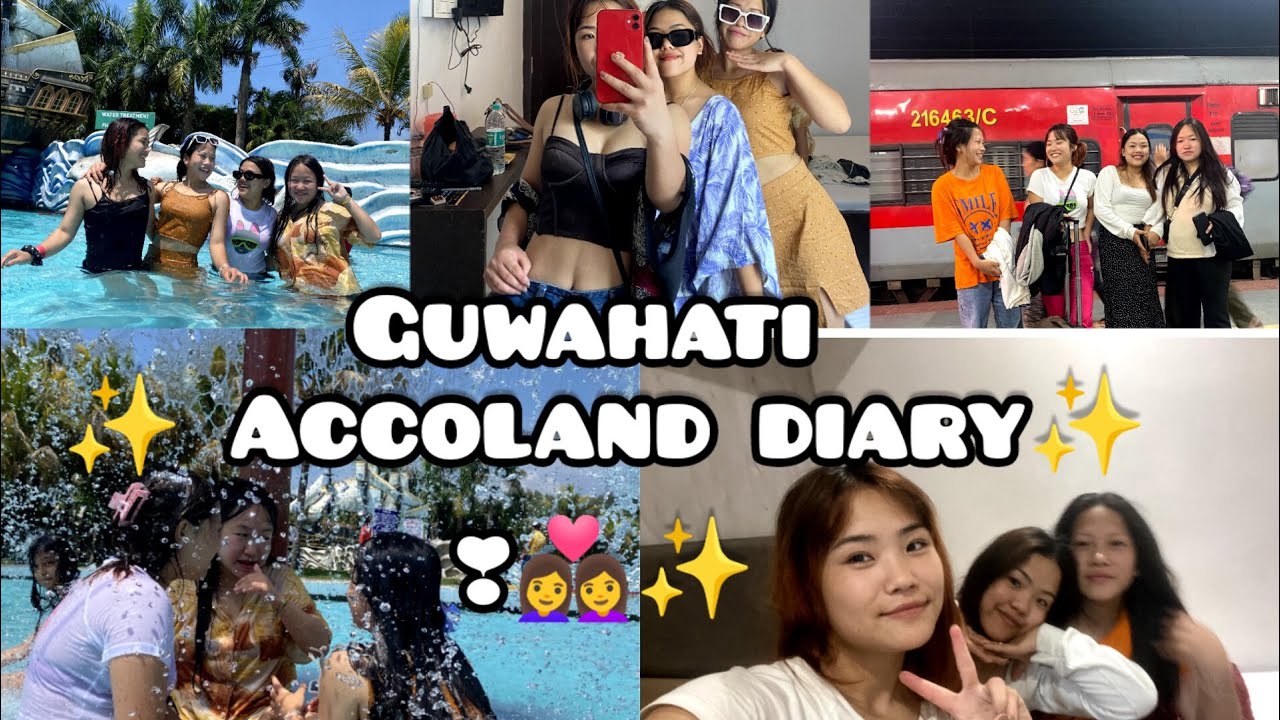 Vacation spend out with bff in Guwahati (Assam) /Accoland diary✨🦋/itanagar to Guwahati trip .🚞