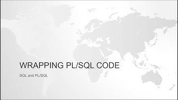 Wrapping Oracle PL/SQL code