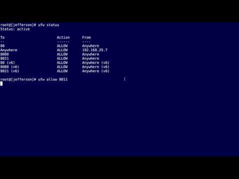 Vídeo: Como verifico se a porta 443 está aberta no Linux?