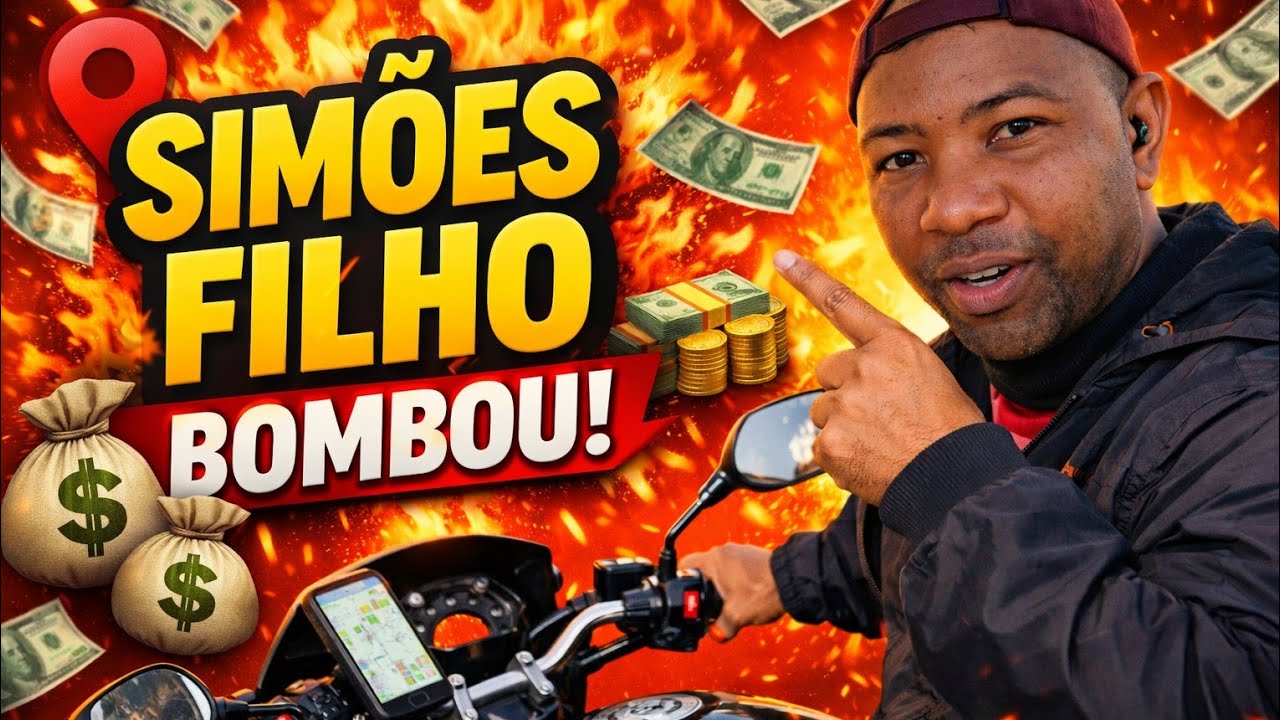 🤑UBER MOTO EM SIMÕES FILHO TÁ BOMBANDO! 💰🔥