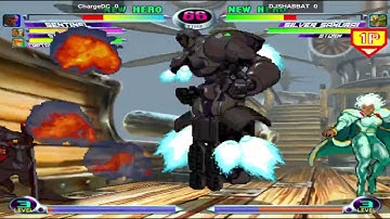 Marvel vs. Capcom 2 - Storm, Sentinel, Captain Commando vs. Ruby Heart, Silver Samurai, Storm