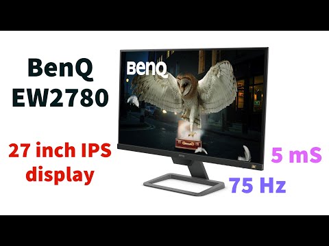 BenQ EW2780 | 27 inch IPS monitor | Unboxing | Review | Hindi |