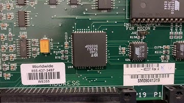 Haas Processor Board Software Upload M1318A W8354