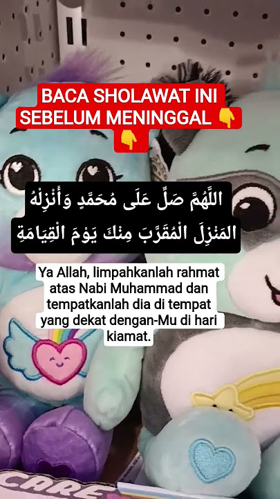 YUUK .... KITA AMALKAN SHOLAWAT NYA #sholawat #doa #dakwah #motivation #quotes #foryou