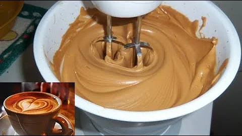 Como fazer aquele café com espuma?