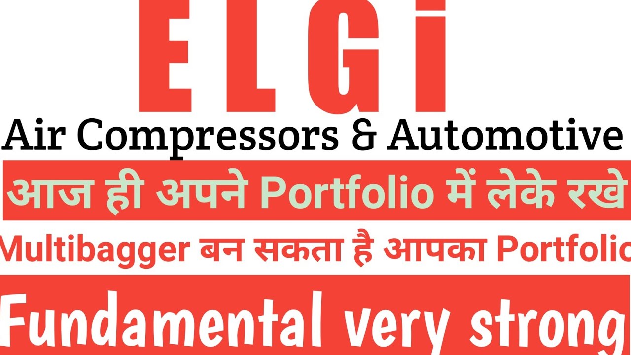 elgi equipments share latest news elgi equipments share price elgi