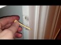 The Cabinet Fix - Fix wobbly cabinet doors with a golf tee! The Cabinet Fix - Fix wobbly cabinet doors with a golf tee!