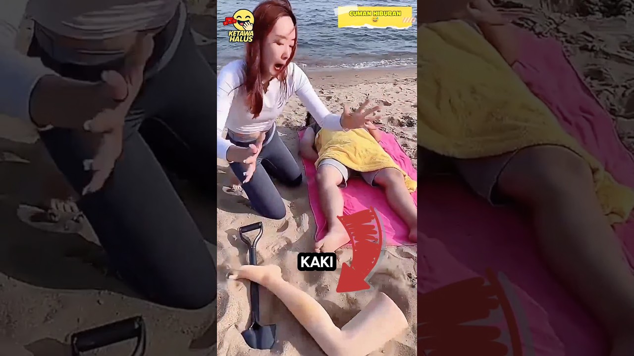 Cewek Ini Nekat Prank Suami dengan Kaki Palsu!!!😱 