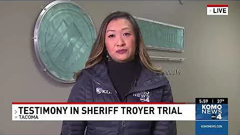 Sheriff Ed Troyer testifies in his trial; Troyer c...
