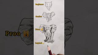 How to Draw a Elephant Easy Drawing elephant #art #shorts