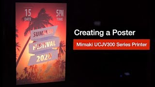 Mimaki UCJV300 Series- Rose Gold Poster screenshot 3