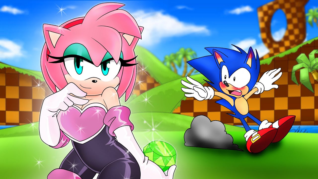 Classic Sonamy Adventure - Sonic x Amy (Sonamy) Comic Dub