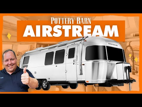 Video: Airstream x Pottery Barn het pas 'n nuwe reis-ontmoet-huis-dekorversameling vrygestel