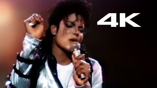 Michael Jackson - ROCK WITH YOU [4K] Wembley 88'