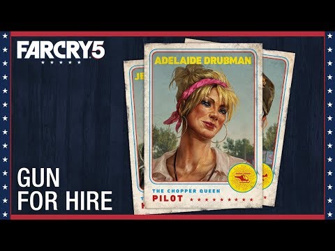 Far Cry 5: Adelaide Drubman – Gun For Hire| Character Spotlight | Ubisoft [NA]