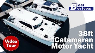 [Video Tour] 38ft Luxury Catamaran Motor Yacht | Bestyear Boats