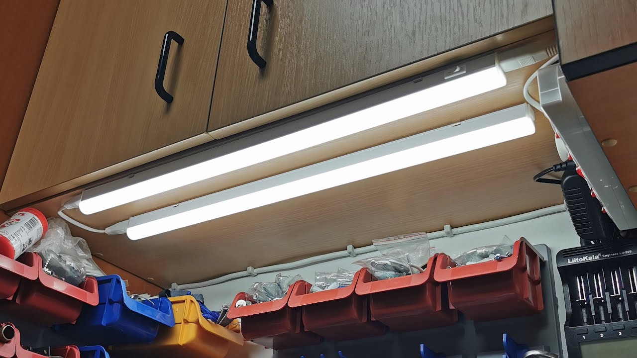 Livarno Home Under-Cabinet LED Light (from Lidl) - review and install -  YouTube
