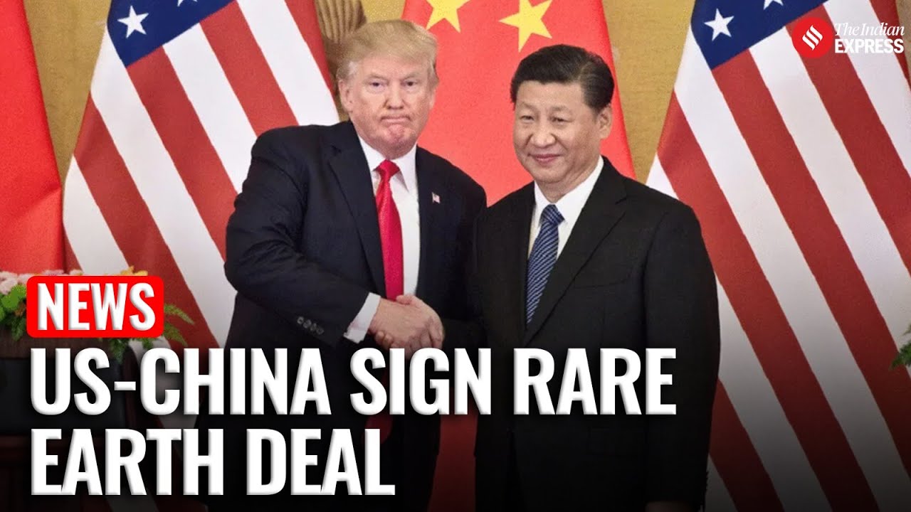 US, China Strike Rare Earth Deal to Ease Trade War Tensions | US China ...