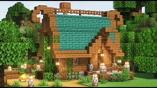 Minecraft | How to Build a Fantasy Farm House | Tutorial