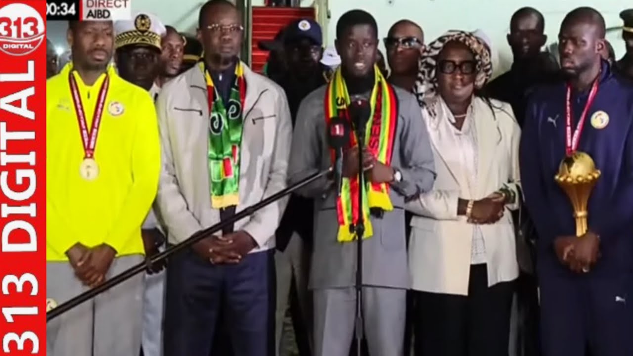 Arrivée des lions à l'AIBD: Diomaye accueille ses héros 