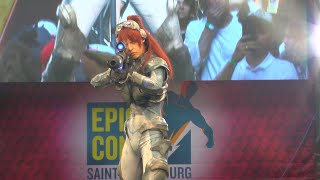 Cosplay based on Sarah Kerrigan Starcraft / Comic con Epic con 2022 /