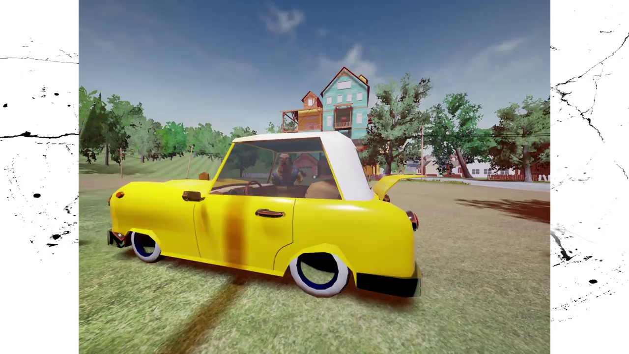 Hello neighbor машина