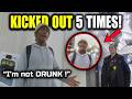Airport Passenger Gets Kicked Out 5 Times — Then Things Escalate