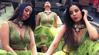 Uff Ekdum Rasmalai Hai Yaarsrishty Rode Glamorous Photoshoot Srishty Rode Wedding Mantra Shoot