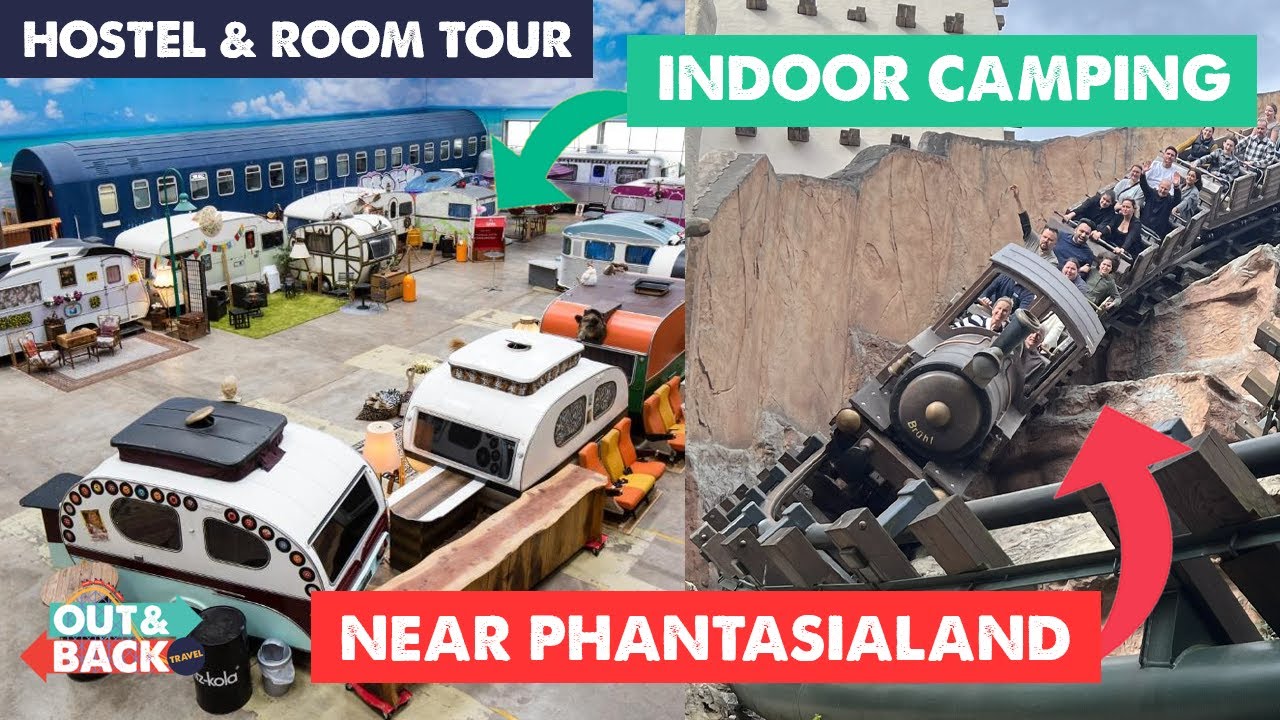 Tour of BaseCamp Bonn - Indoor Caravans & Quirky Camping Hostel