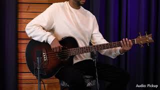 Ortega Deep Series Jumbo Acoustic-Electric Bass