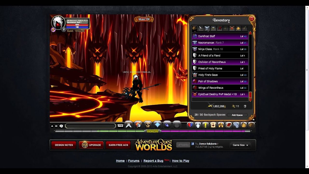 AQW Account For Sale