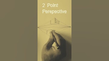 2 Point Perspective Drawing Demonstration