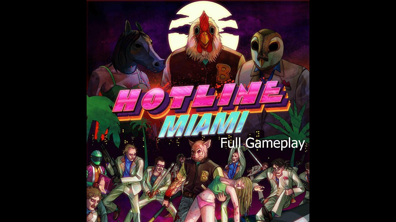 Hotline Miami (PS5 Upgrade) All Masks And Weapons 100% Full Gameplay