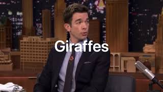 john mulaney talks about giraffes